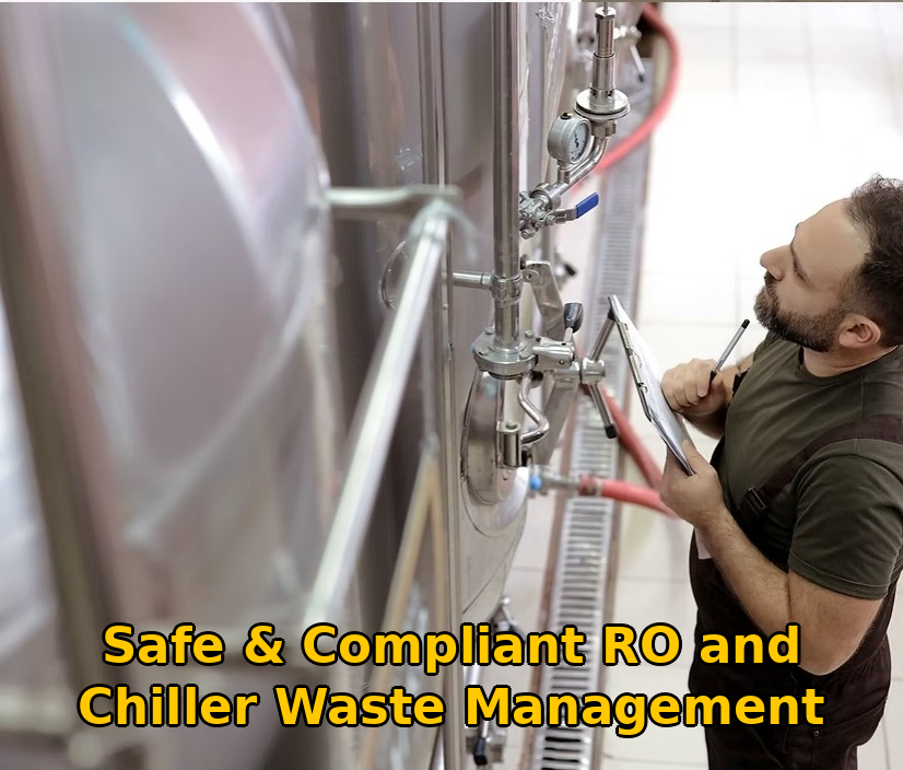 RO & Chiller Plant Maintenance Scale Removal