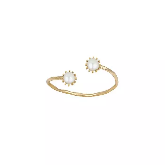 14KT GOLD PLATED W FRESH WATER