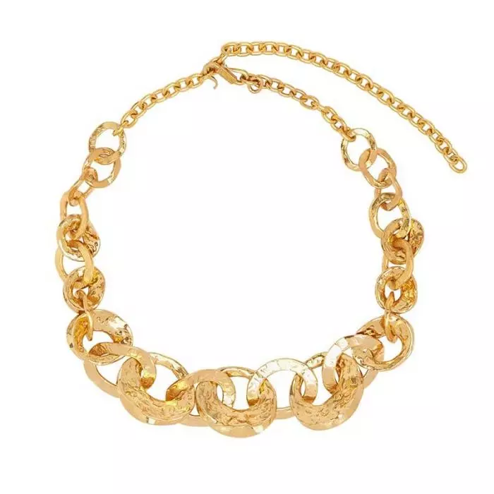 CURIO HOOP CHAIN NECKLACE