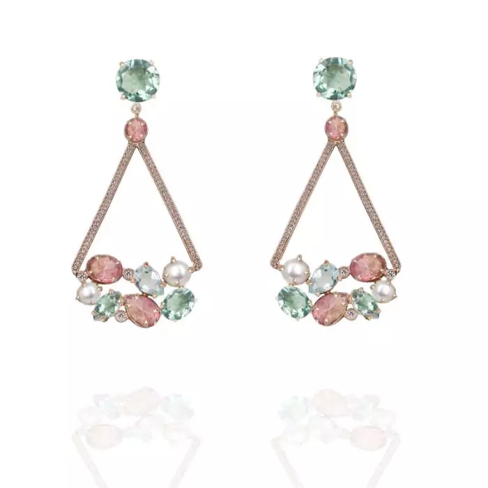 14K CANDY CABANA TRANGULAR