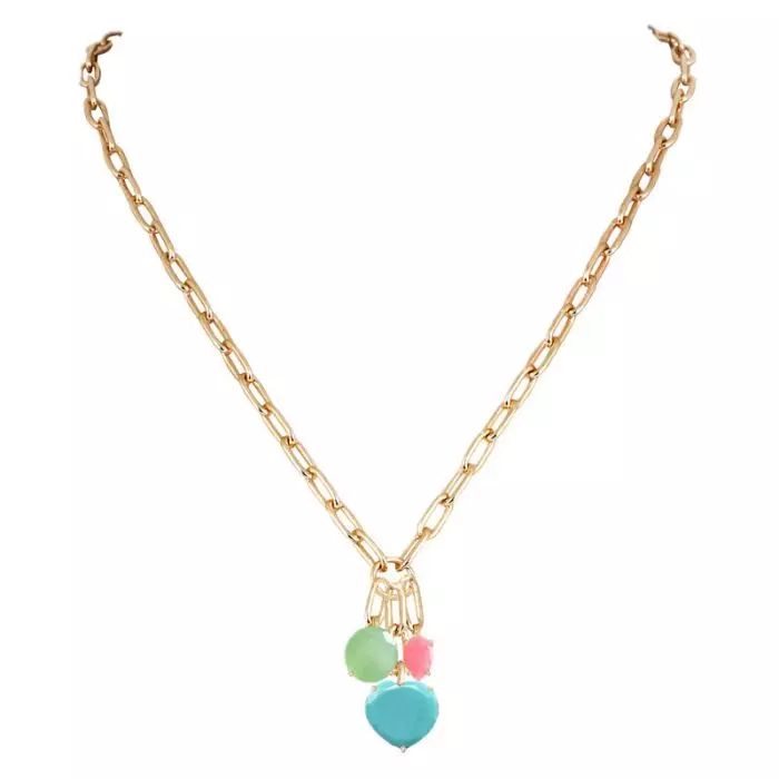 14K SUGAR POP CLUSTER NECKLACE 