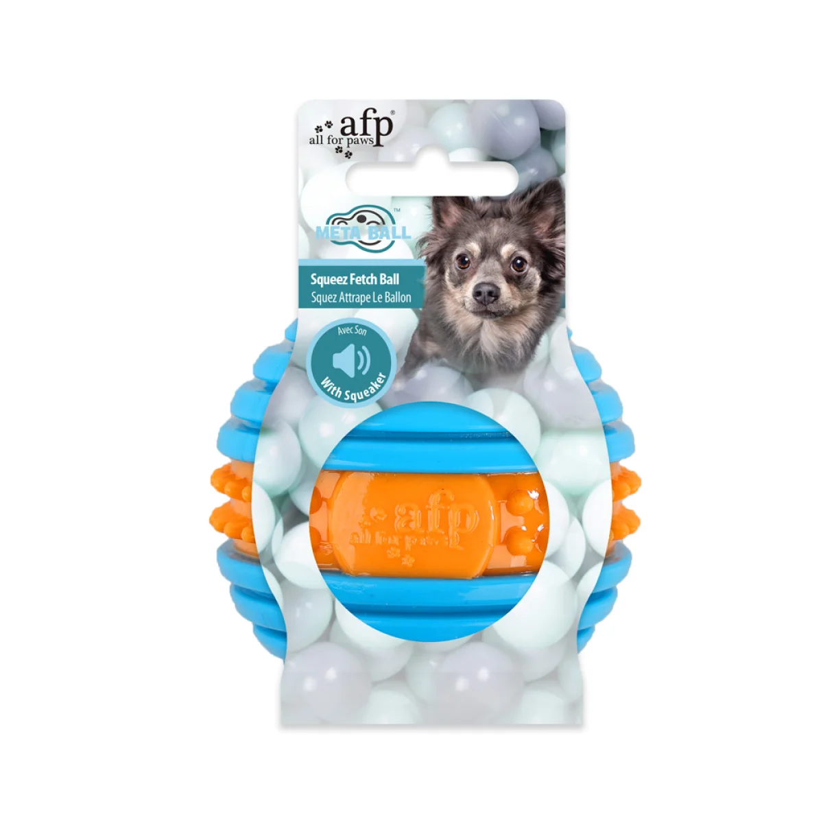 Squeeze Fetch Ball for Dogs image 1