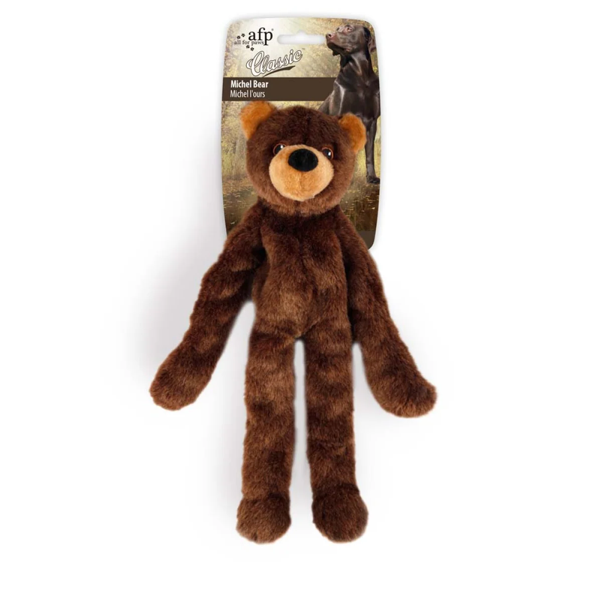 Plush Bear Dog Toy image 1