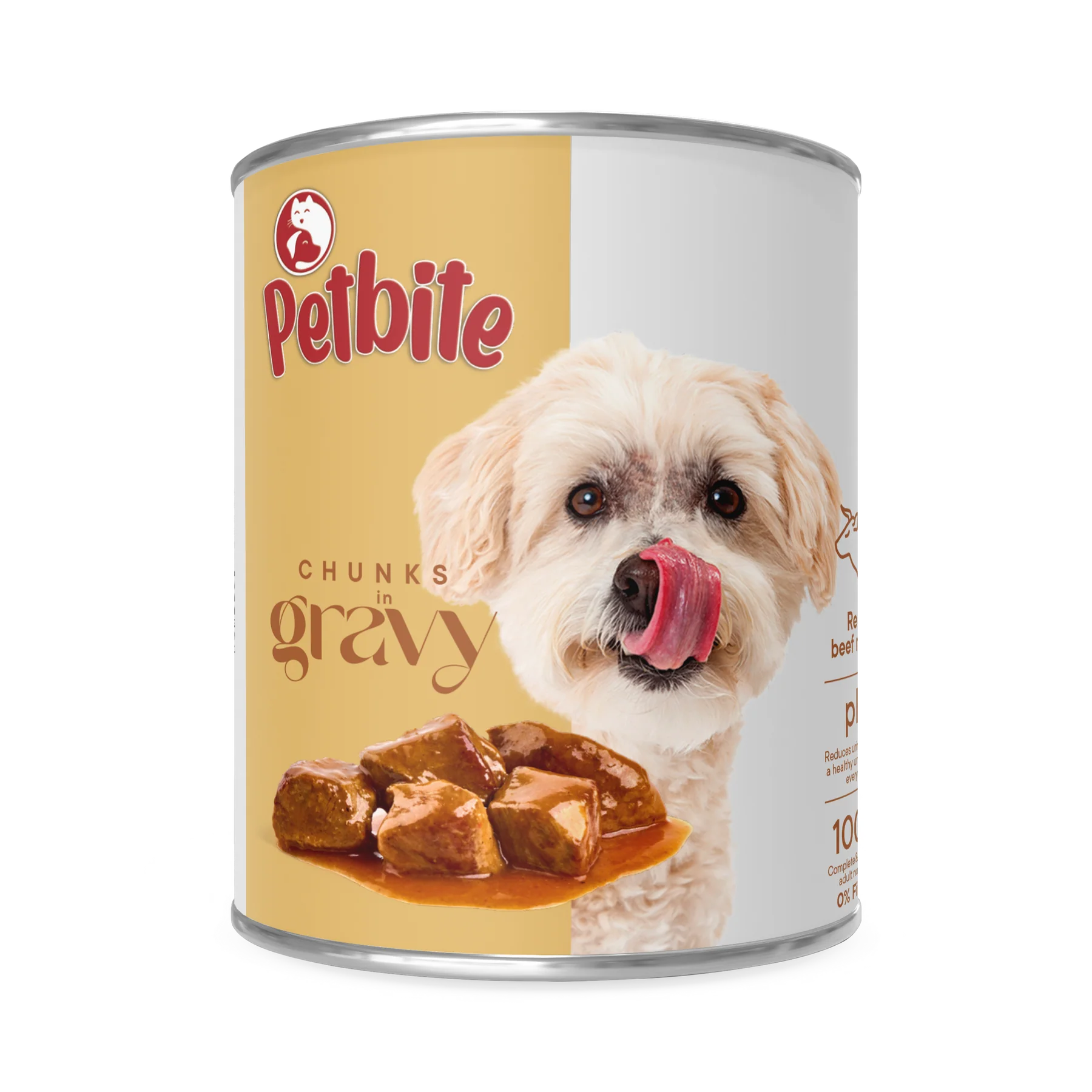 DOG BEEF CHUNK IN GRAVY image 1