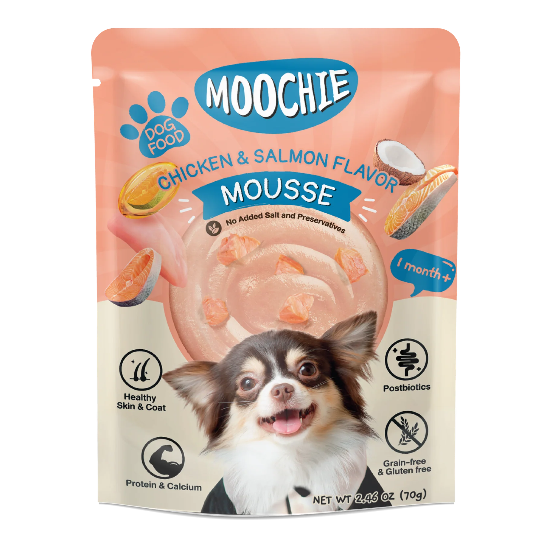 MOUSSE CHICKEN & SALMON FLAVOR image 1
