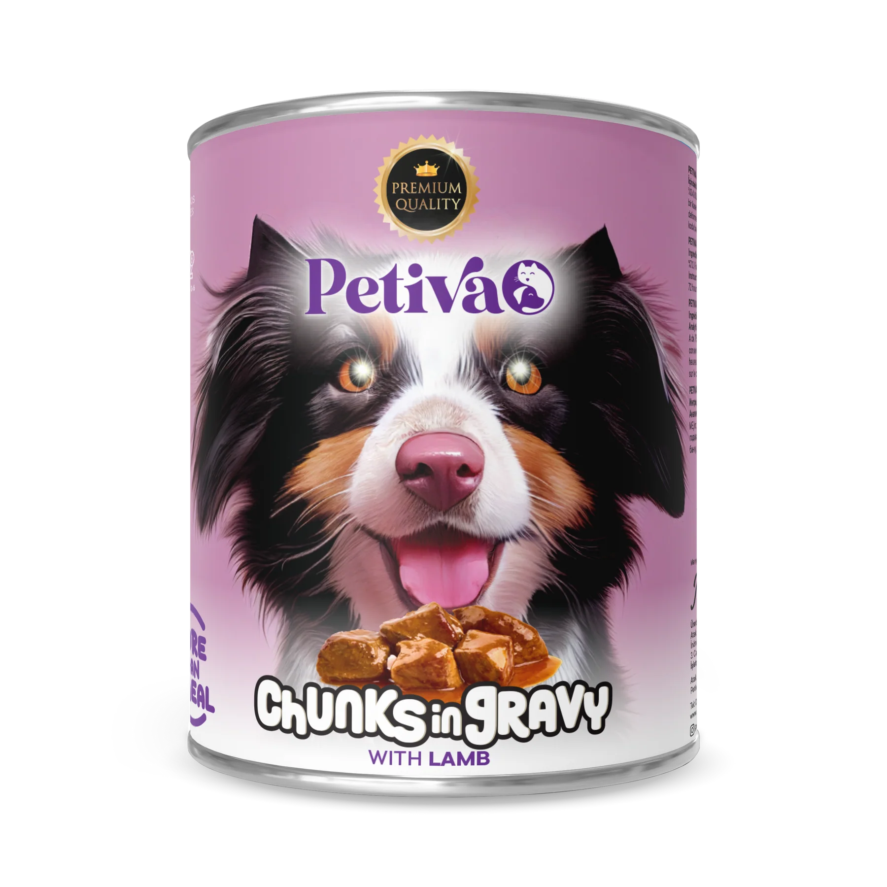 PETIVA ADULT DOG LAMB CHUNK JELLY image 1