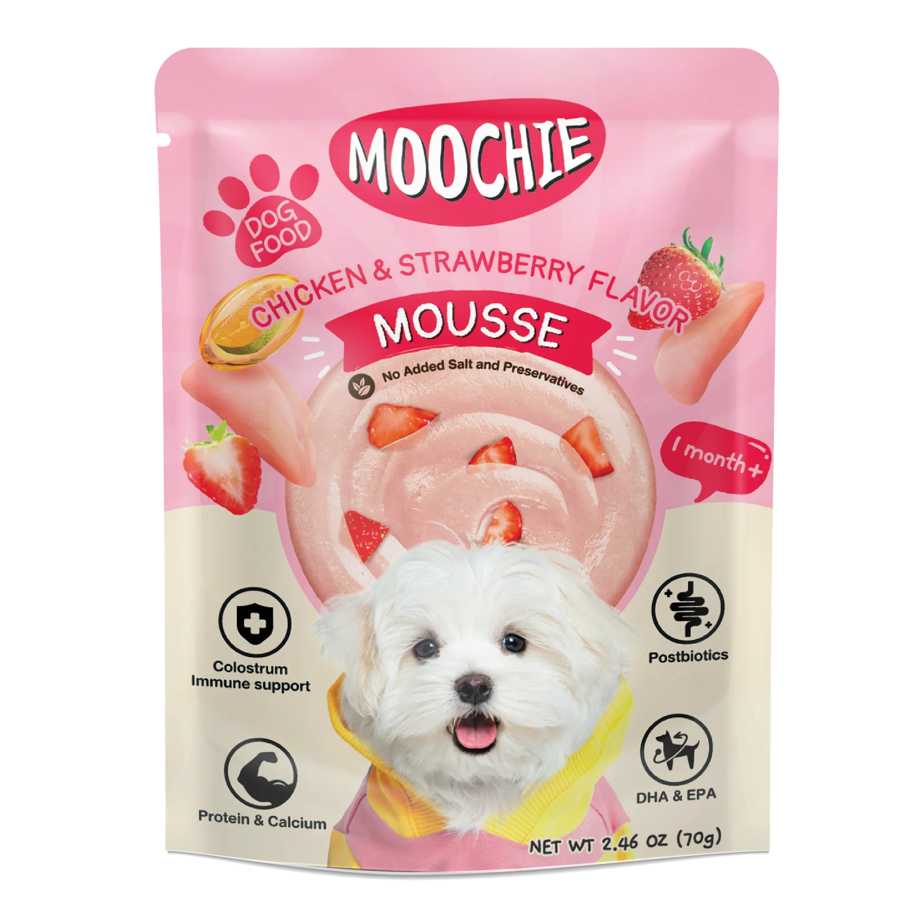 MOUSSE CHICKEN & STRAWBERRY image 1