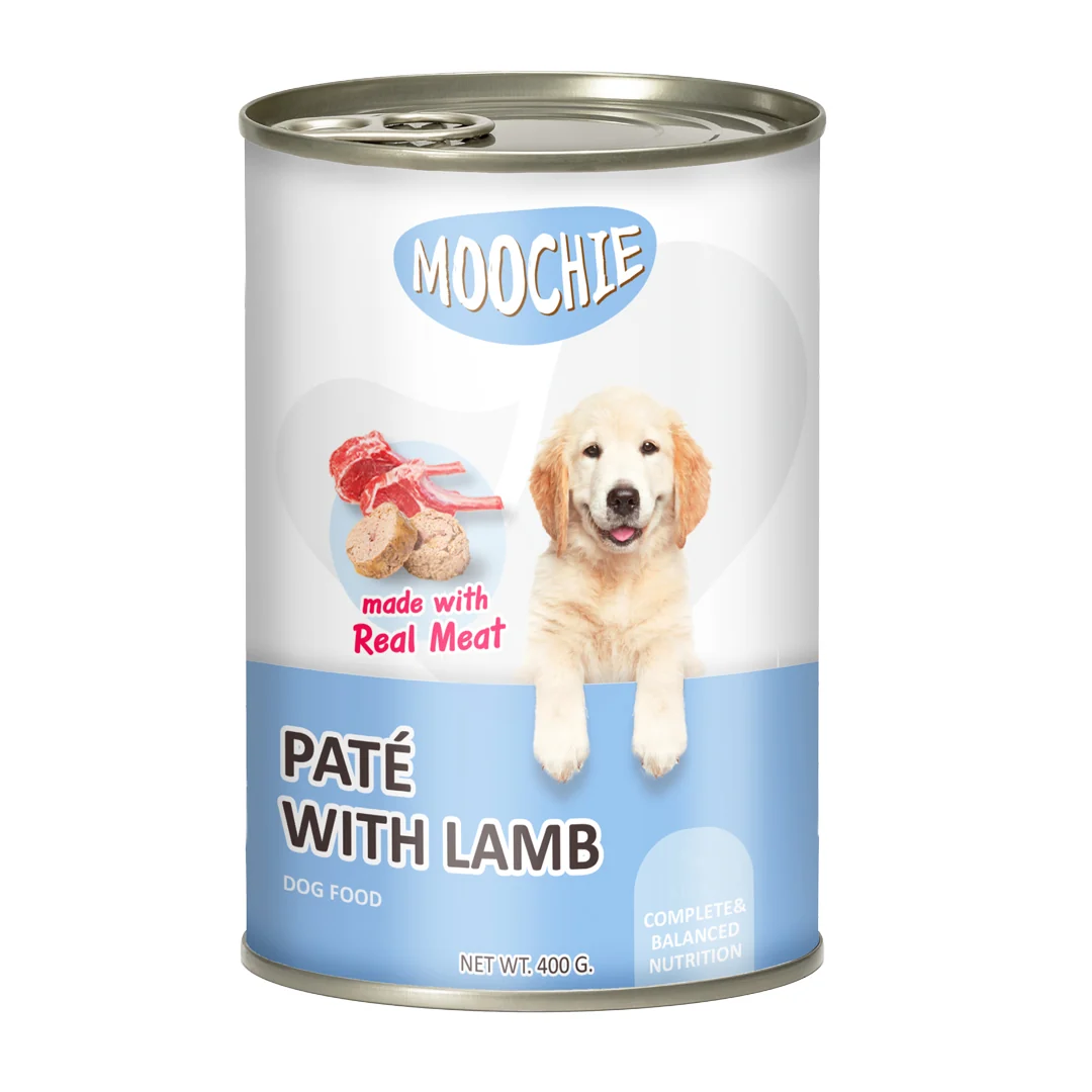 DOG FOOD MOOCHIE PATE WITH LAMB image 1