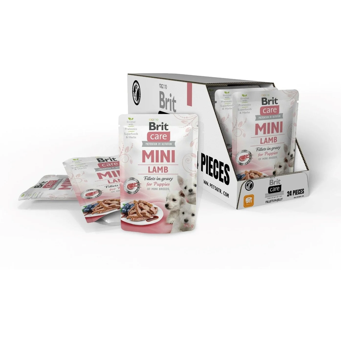 Brit Care Mini Puppy Lamb fillets in gravy image 1