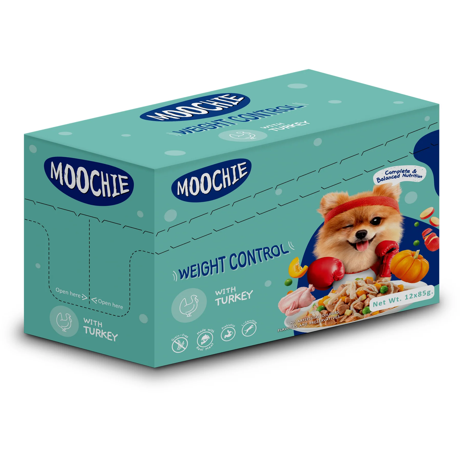 Moochie CASSEROLE WITH TURKEY