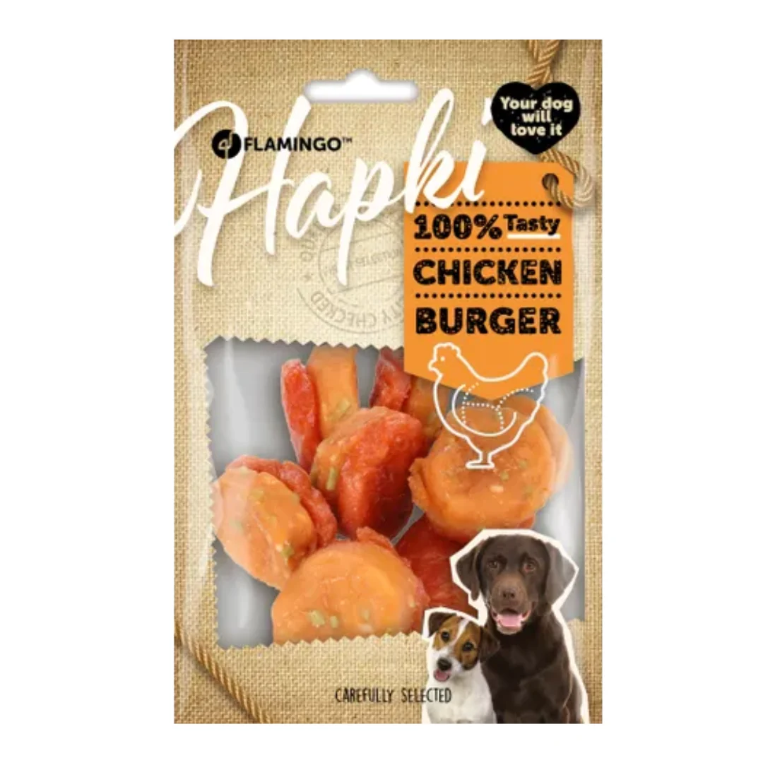 HAPKI BURGER WITH CHICKEN 8PCS