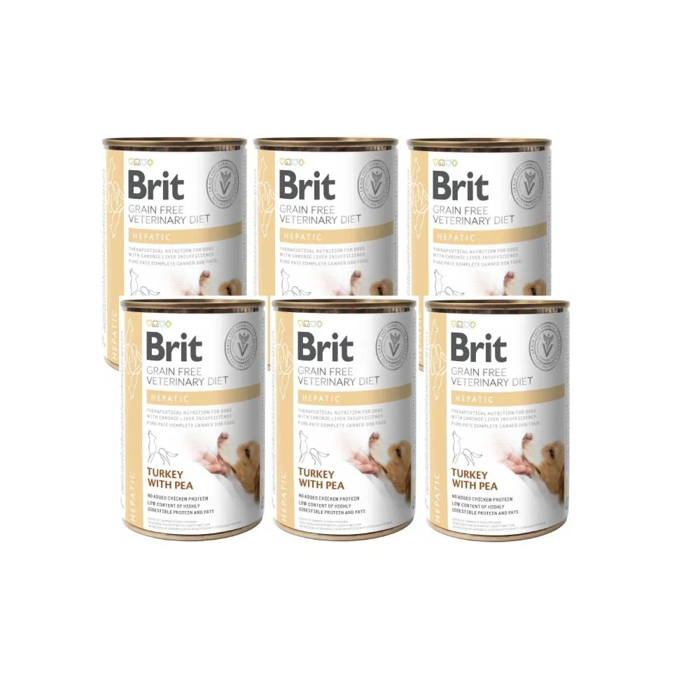 Brit Grain-Free VD Dog Can Hepatic