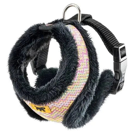 FUR HARNESS MIXED COLORS image 1