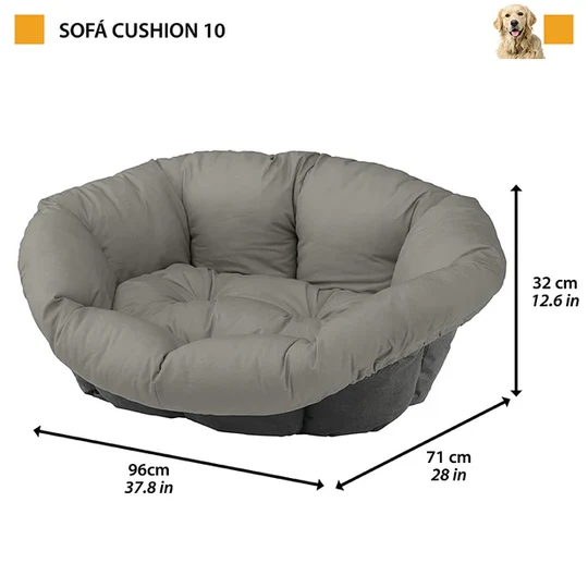 Sofa 10 Dove Grey image 1