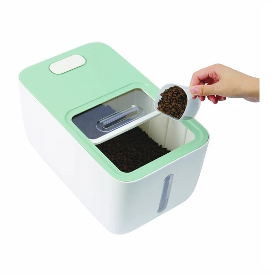 10L Rolling Pet Food Storage image 1