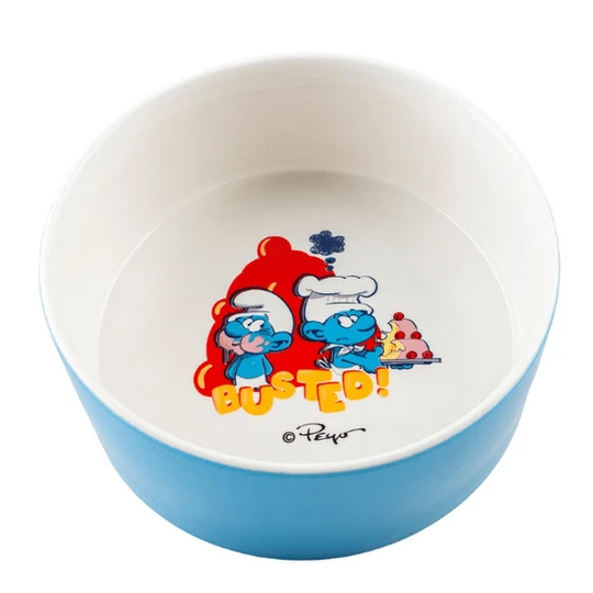 Chef Smurf feeding bowl image 1