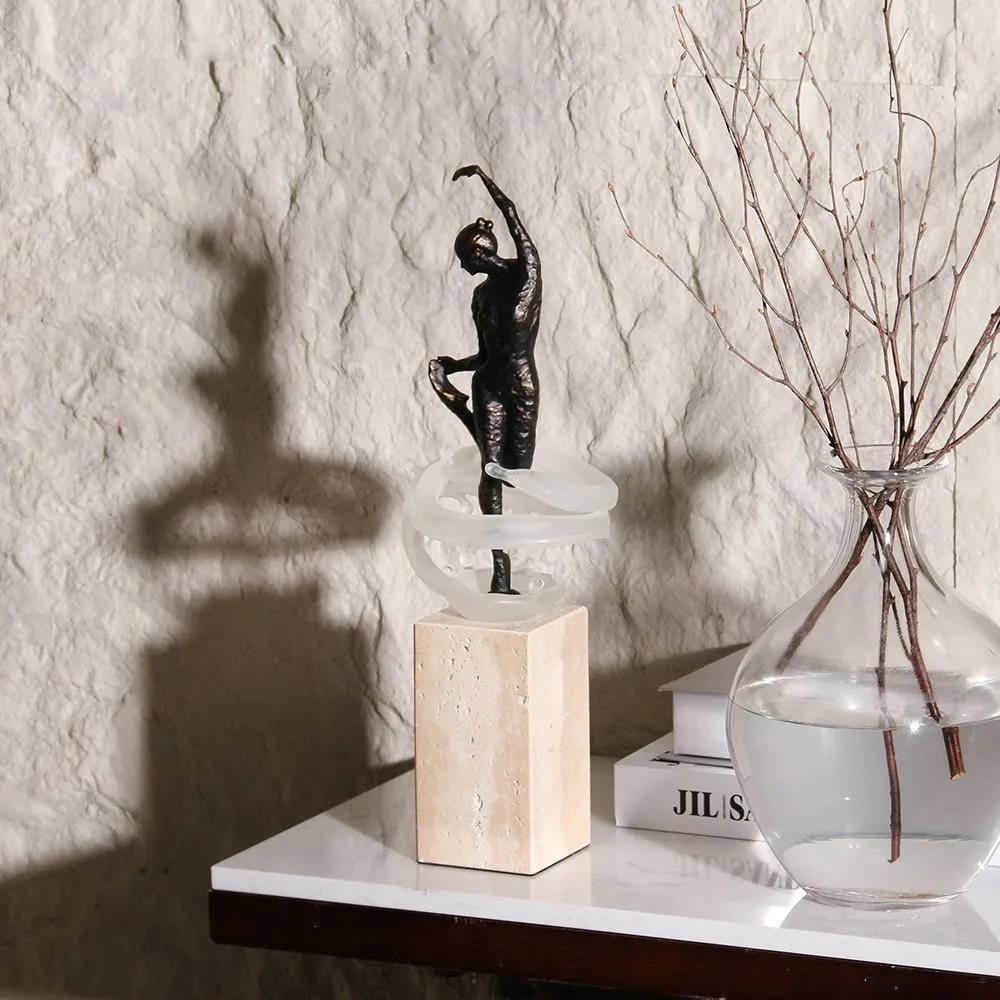 Dancing Lady Sculpture thumbnail 3