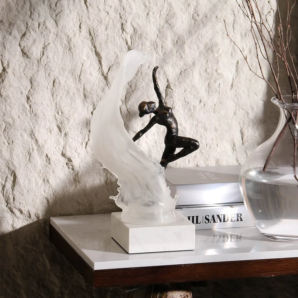 Dancing Lady Sculpture thumbnail 4