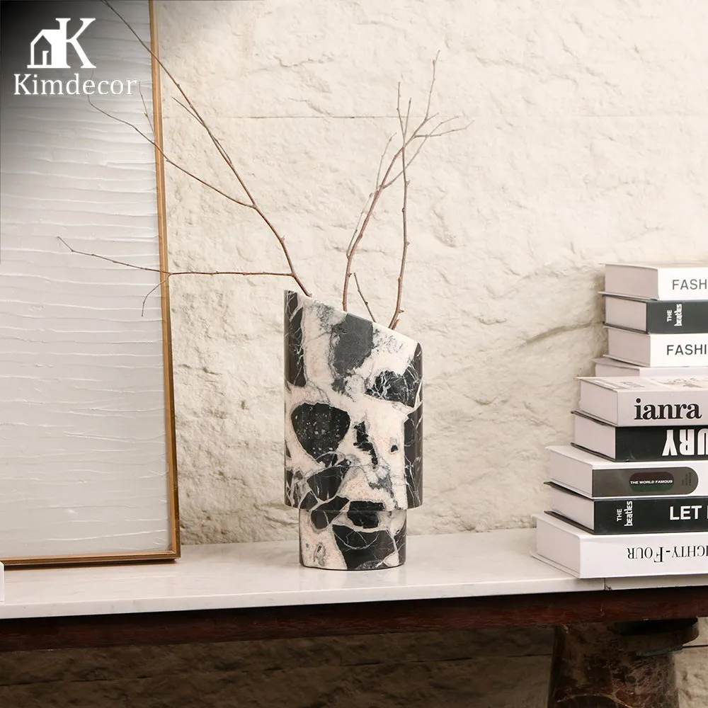 Light Green & Black Vases thumbnail 2