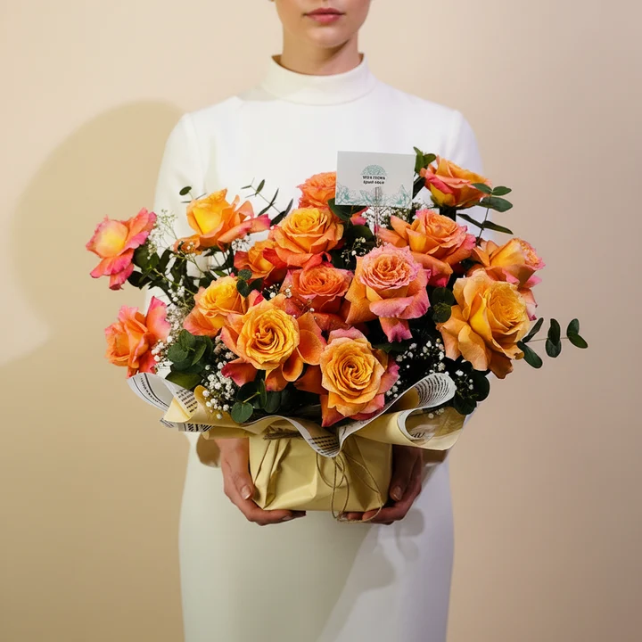 Royal Colorful Flower Bouquet thumbnail 2