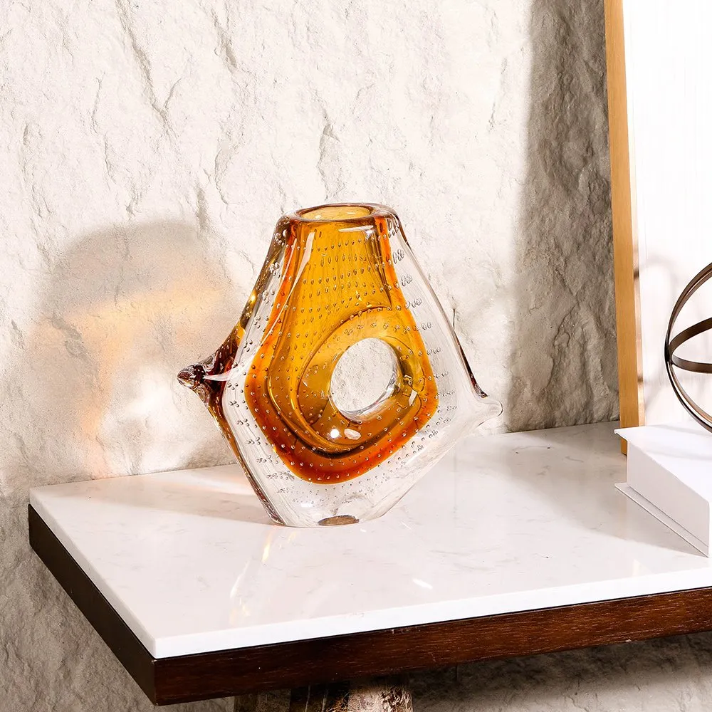 Hoop Glass Vase thumbnail 2