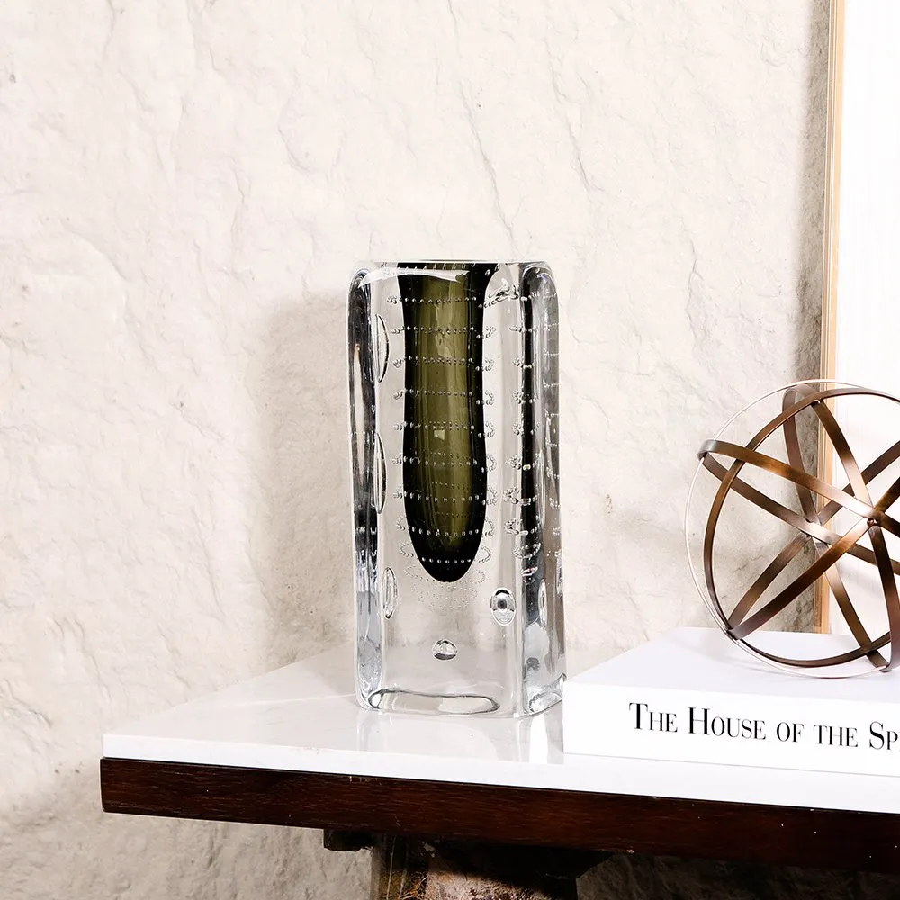 Rectangular Glass Vase thumbnail 3