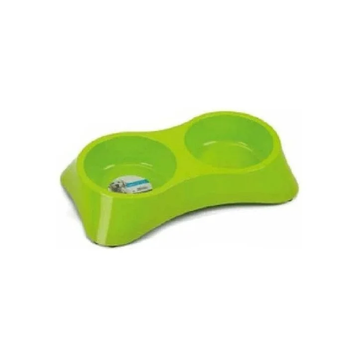 Melamine Bowl Green, Blue, White  thumbnail 2