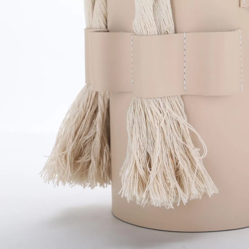 Roped Leather Vase thumbnail 5