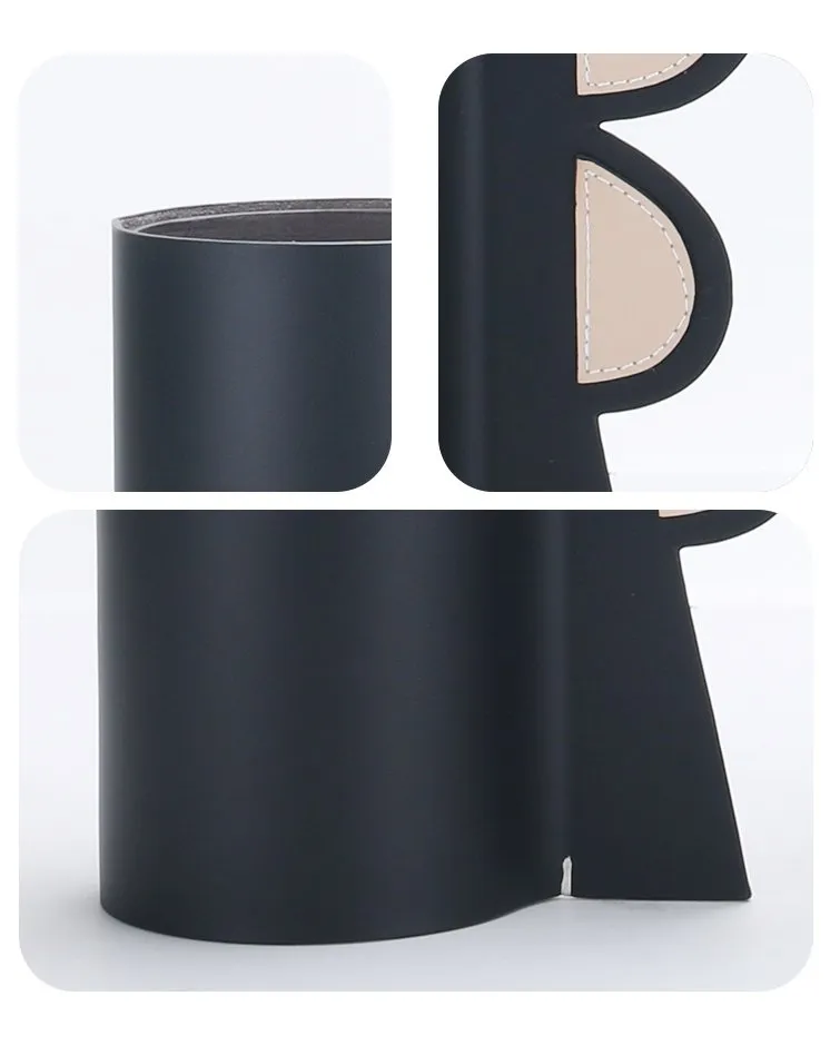 Leather Tabletop Vase thumbnail 4