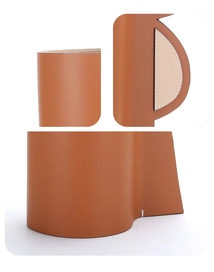 Leather & Glass Vase thumbnail 5