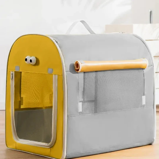 Soft Polyester Car Pet Carrier for Dogs & Cats image 1