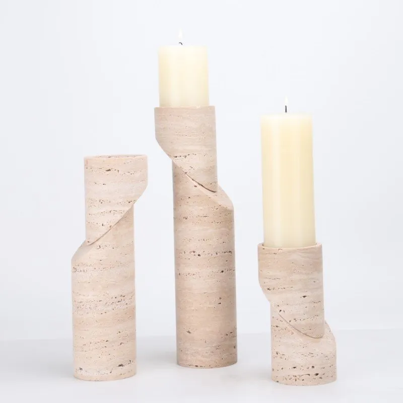 Stone Candle Holder thumbnail 2