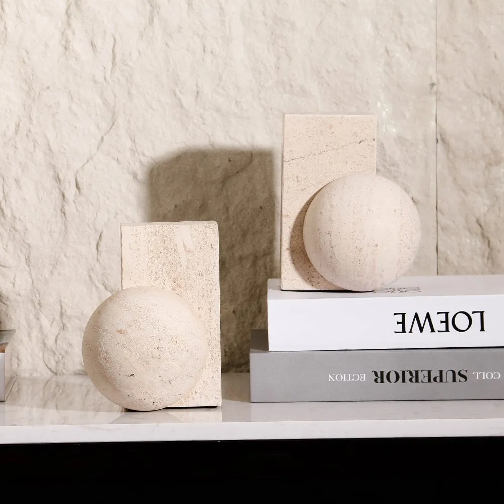 Geometric Marble Bookend thumbnail 3