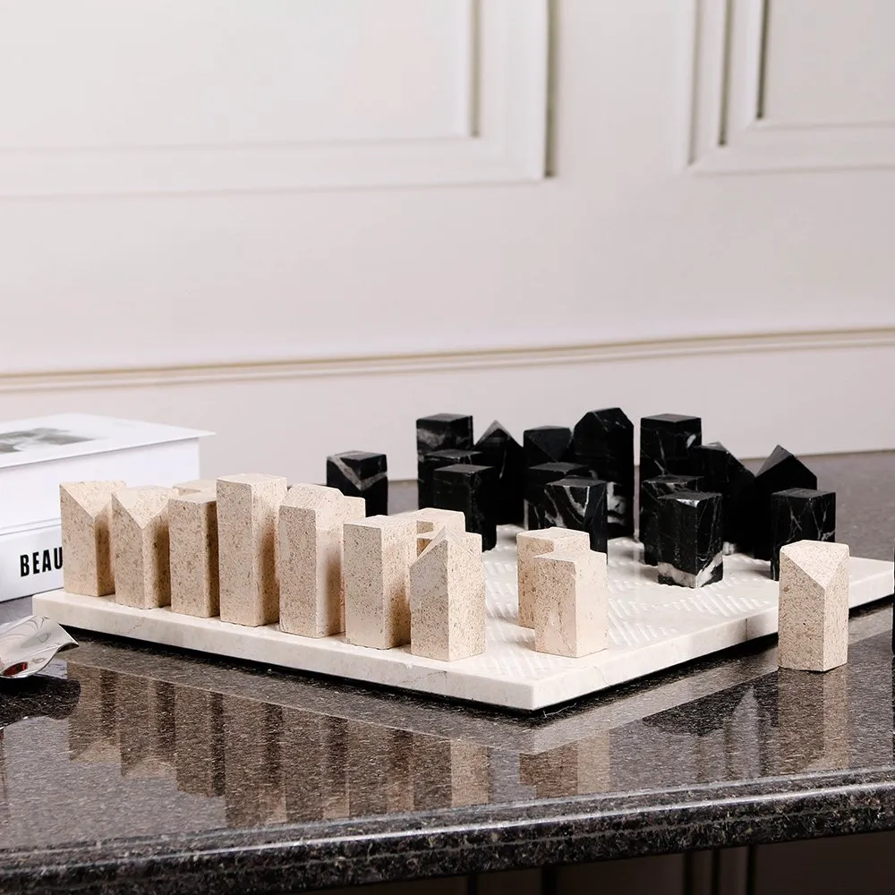 Wabi-sabi Marble Chessboard thumbnail 2