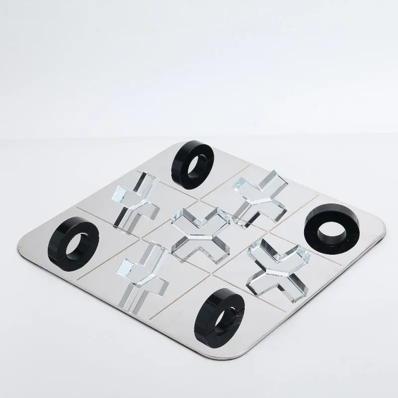 Crystal & Metal Tic-Tac-Toe thumbnail 3