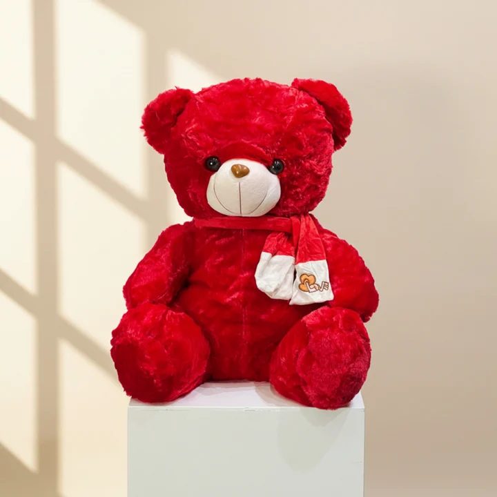 50cm Soft Red Teddy image 1