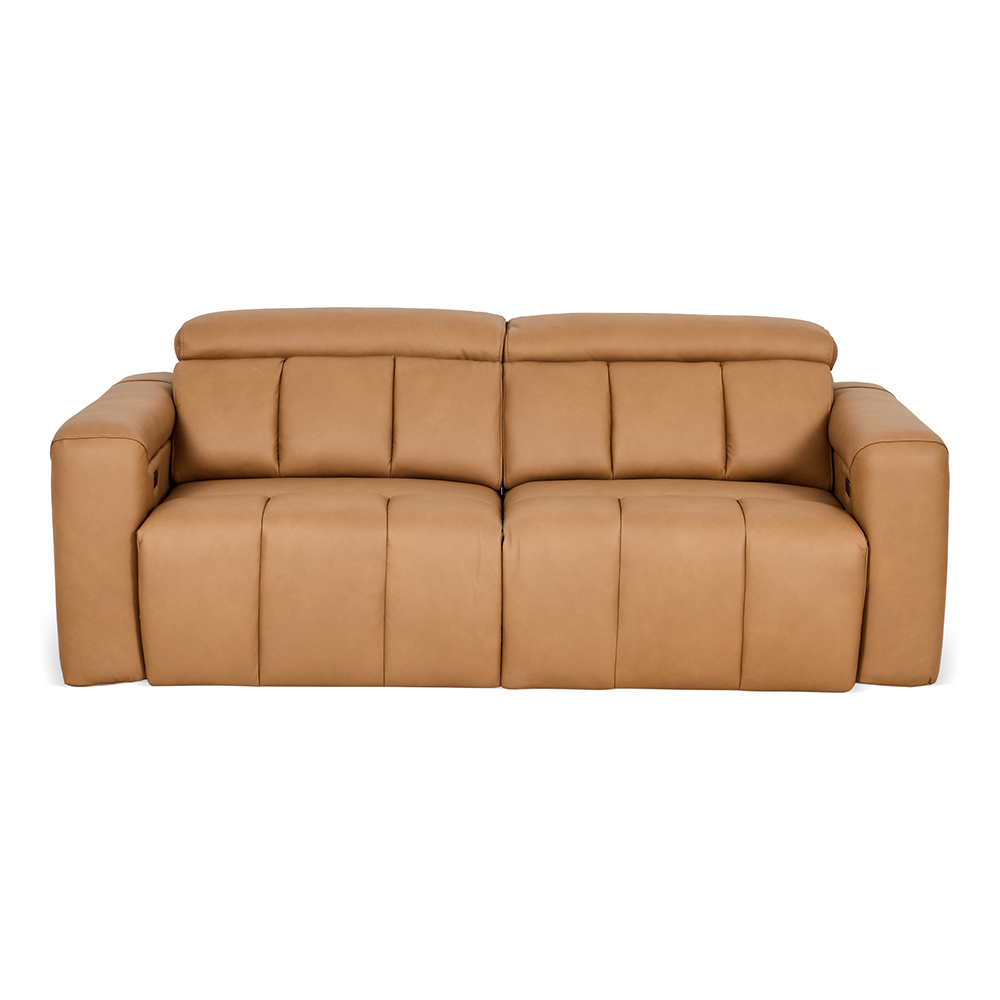 Den 3-Seater Slider Leather Sofa thumbnail 2