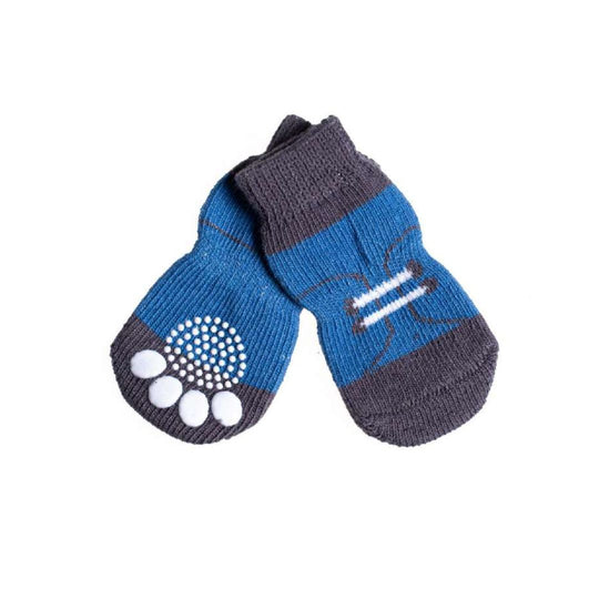 DOG SOCKS BLEU SNEAKERS S image 1