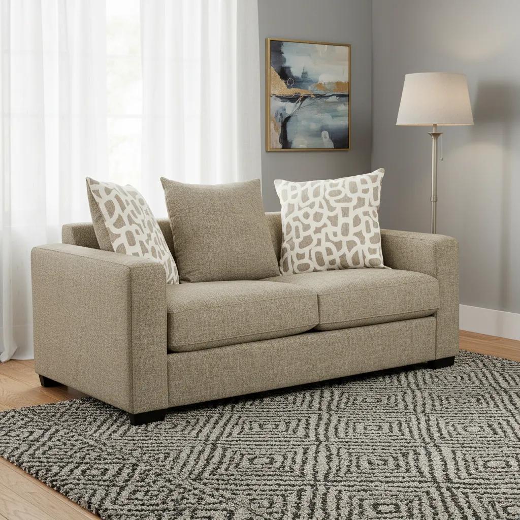 Marton 2-Seater Sofa, Beige