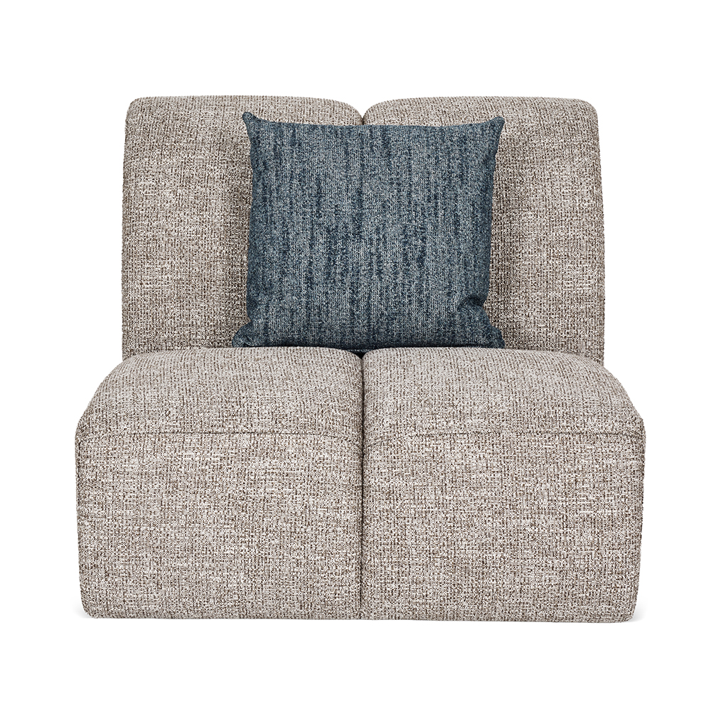 Elkridge 1-Seater No-Arm Sofa, Grey thumbnail 2