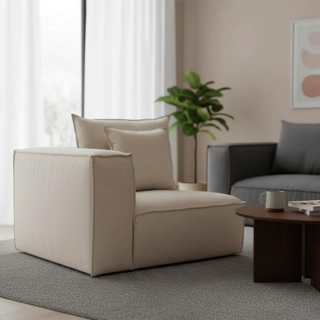 Cara 1-Seater Corner Sofa image 1