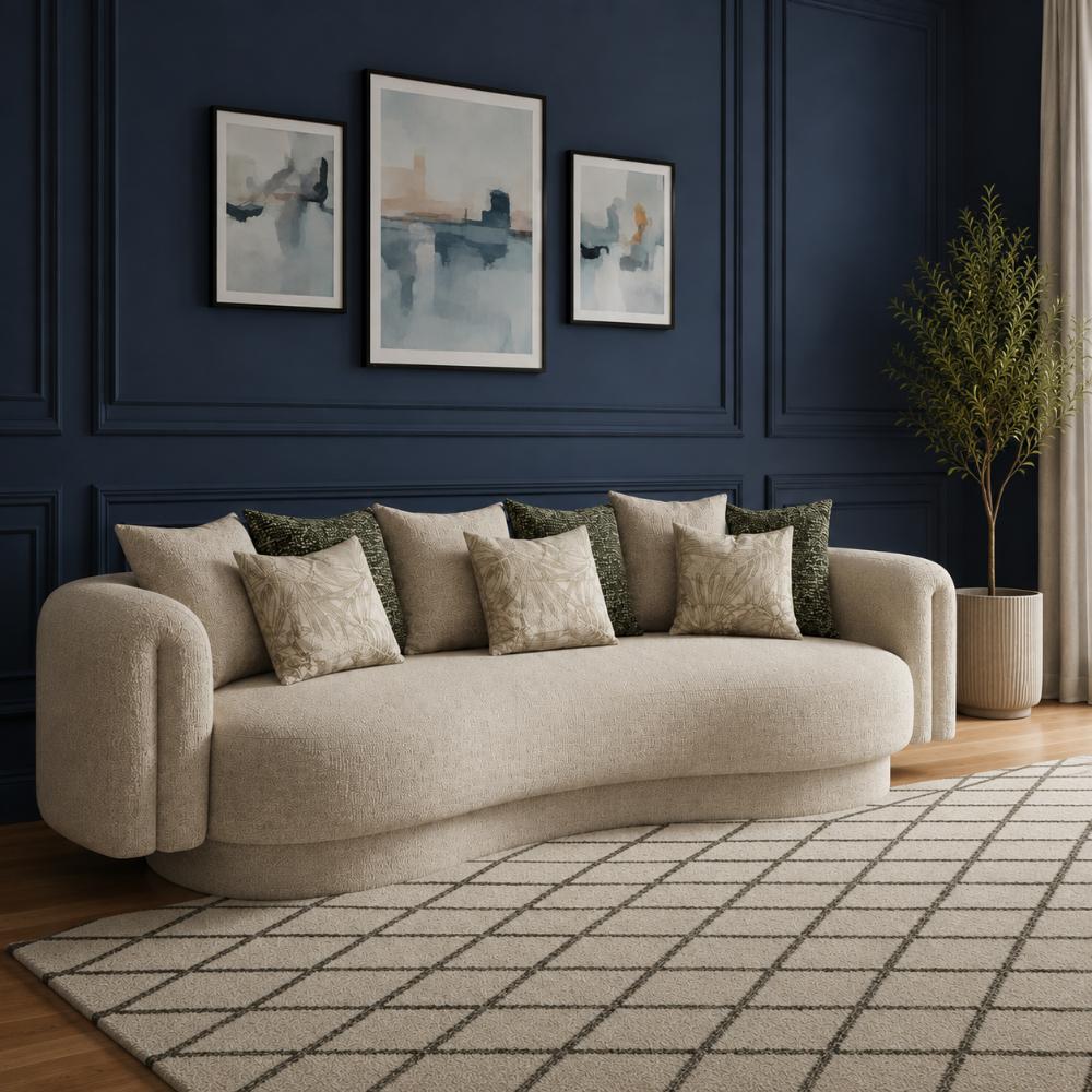Essex 4-Seater Sofa, Beige