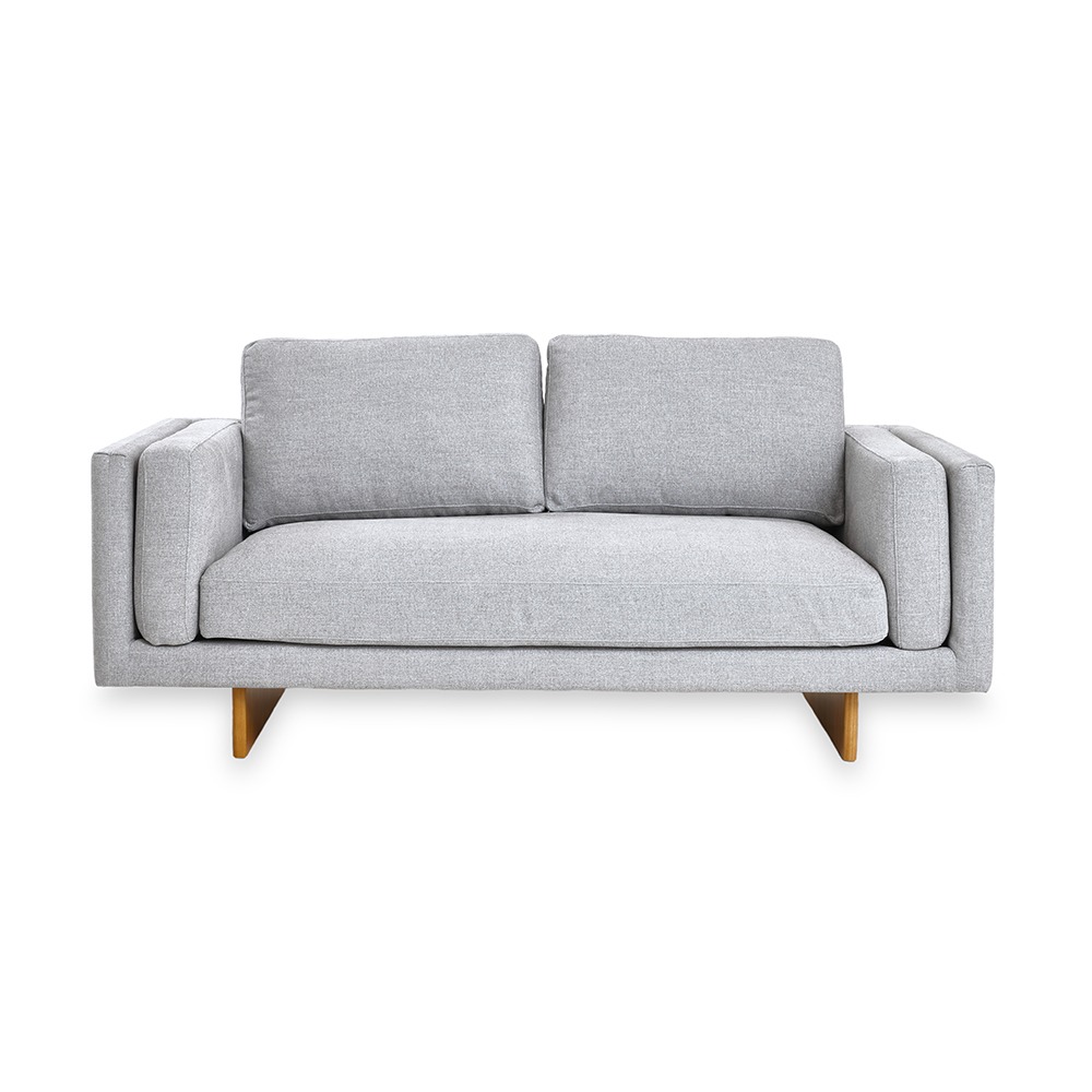 Prescott 2-Seater Sofa, Grey thumbnail 2