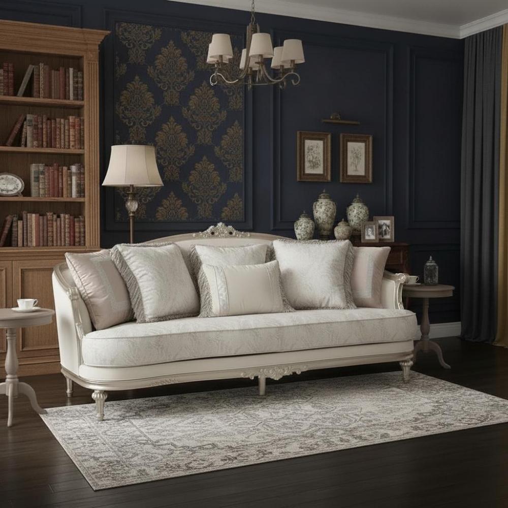 Maha 3-Seater Sofa, Beige