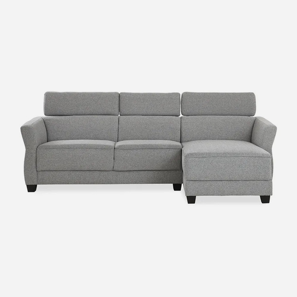 Roma Corner Sofa, Grey thumbnail 2