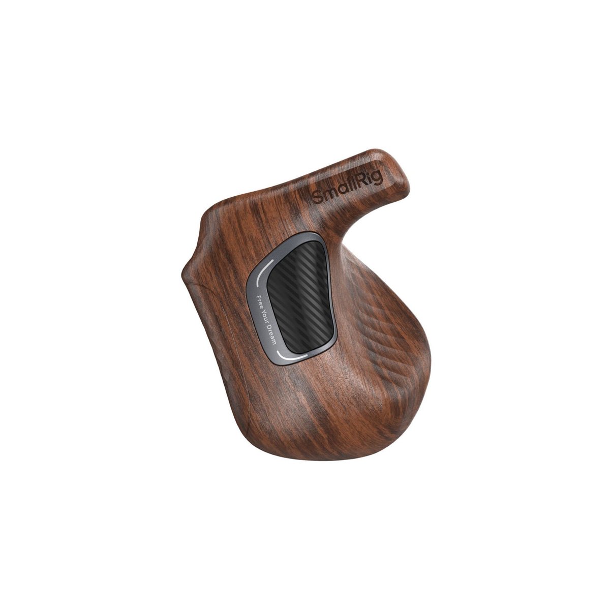 SmallRig Rotating Right-Side Wooden Handle with NATO Clamp 5192