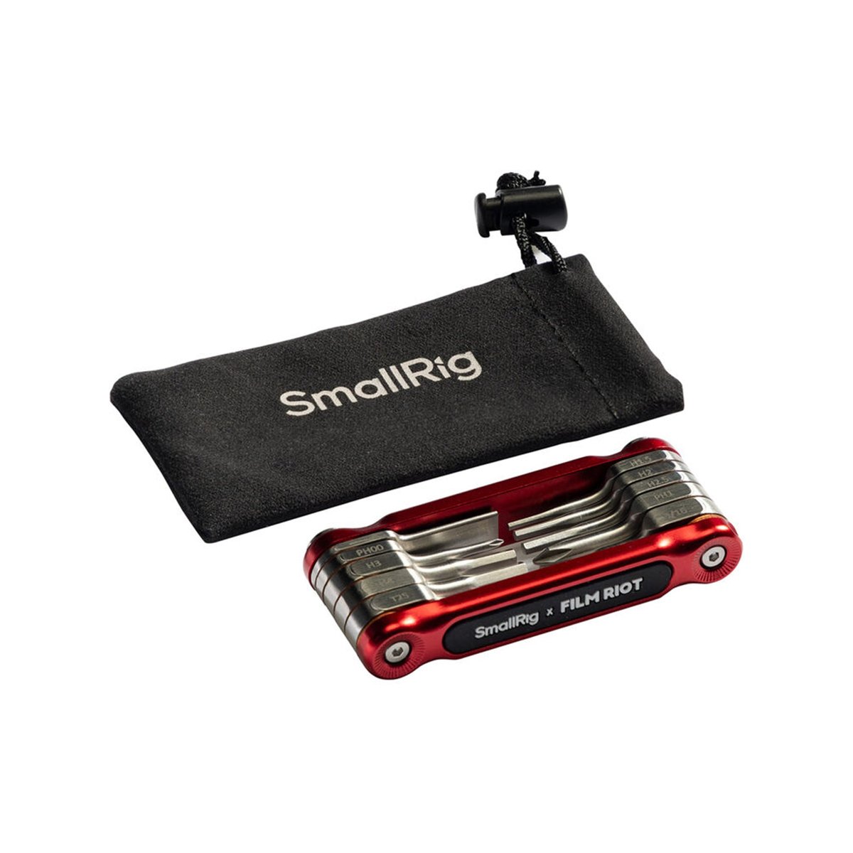 SmallRig x FILM RIOT 10-in-1 Detent Folding Multi-Tool Kit (Red) 4813 thumbnail 2