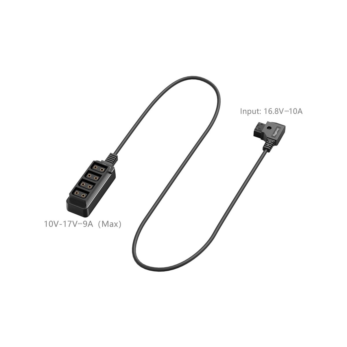 SmallRig Male D-Tap to 4-Port Female D-Tap Splitter Hub (25")-4831 thumbnail 2