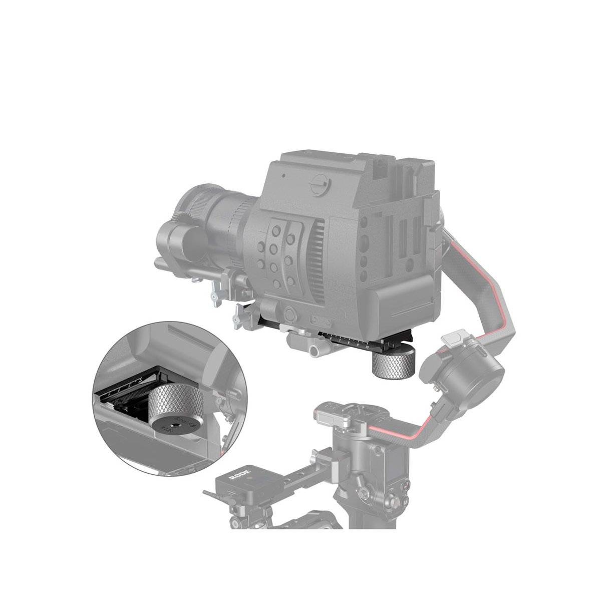 SmallRig Extended Quick Release Plate for DJI Gimbals -3031B thumbnail 2