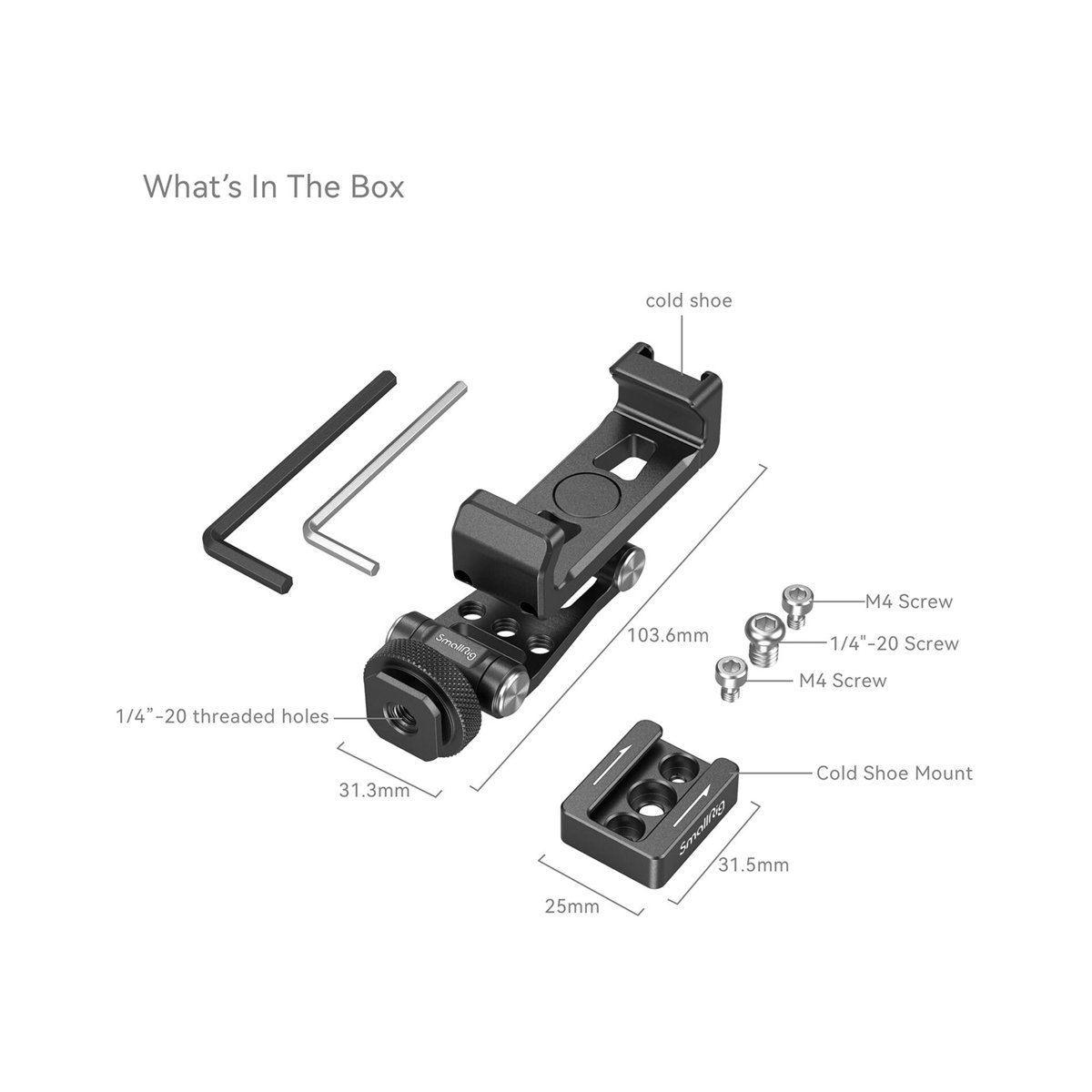 SmallRig Phone Support for DJI Series Stabilizers 4301 thumbnail 2